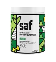  Saf Bitkisel Protein + Superfood Greens Mix 360 Gr