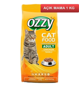 Ozzy Tavuklu Kedi Maması 1 Kg AÇIK
