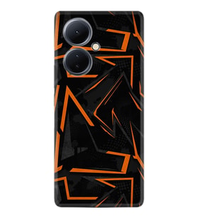 Vivo V29 Lite Kılıf Silikon Desen Özel Seri Zigzaglar 1651