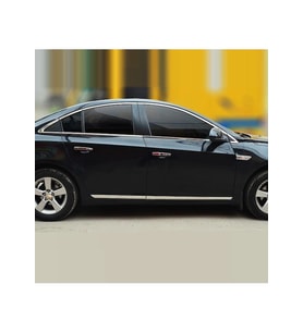 Chevrolet Cruze Sedan 2009 ve Sonrası Yan Kapı Krom Paslanmaz Çelik 4 Adet