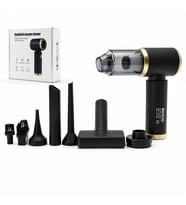 HANDHELD VACUUM CLEANER 2İN1=ÇEKME - ÜFLEME OTO - ARAÇ - EV EL TİPİ SÜPÜRGE ŞARJLI MİNİ - TAŞINABİLİR KH-128 (5668)
