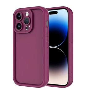 coverzone iPhone 14 Pro ile uyumlu K?l?f Parlak, Tek Renkli Y�zey Dayan?kl? Malzeme & Tam Koruma Redolent K?l?f iPhone 14 Pro ile uyumlu K?l? Ergonomik Kavrama Kolay Eri?im Kapak M�rd�m