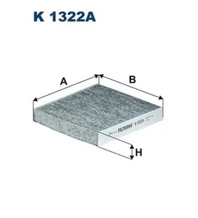 FILTRON K1322A Polen Filtresi (Karbonlu) 71775823
