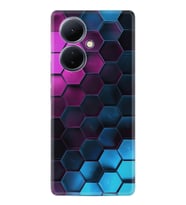 Vivo V29 Lite Kılıf Resimli Desenli Silikon Platinium Series Petek 1825