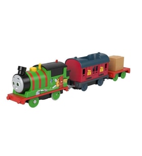Thomas ve Arkadaşları Büyük Tekli Tren Percy'S Mail Delivery HFX97-HMK04