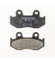 Braking 667Sm1 2008-2014 Honda PS 150i Uyumlu Ön Fren Balatası Yarı Metalik Bala