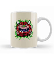 Doom Cacodemon Front and Back Tee A Kupa Bardak Porselen