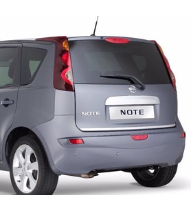 Nissan NOTE Formlu Krom Bagaj Alt Çıtası P.Çelik 2006-2014 ARASI