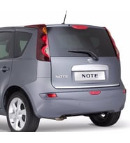 Nissan NOTE Formlu Krom Bagaj Alt Çıtası P.Çelik 2006-2014 ARASI
