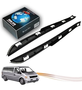 Mercedes Vito W638 V-Class Sağ Sol Cam Çerçeve Çıtası - Clipsli