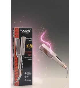 Volemı® V-0104 Saç Tost Model Yapıcı Color Care Hızlı Isınma, Dijital Led Ekran, Parlak Ve Pürüzsüz