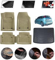 Ford Focus 1 Sedan Uyumlu Paspas Araca Özel Bagaj Havuzu MBS Bej