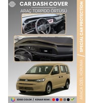 VOLKSWAGEN CADDY (2021+) Torpido Örtüsü Ön Göğüs Koruma Torpido Koruma Tam Uyum Çatlamayı Önler