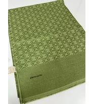Elegans Monogram Şal-75 X 190-090700-952 Çimen Yeşili