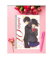 Another Anime Defter 1 Adet Özel Tasarım A4 Boyutu 21*29 Cm Telli Çizgili Defter