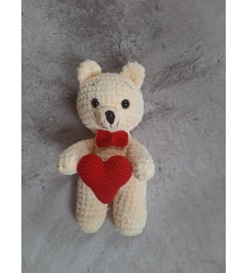 Pofuduk Kalpli Ayıcık Amigurumi