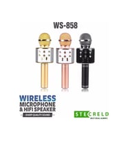 Ws 858 Karaoke Mikrofon Mavi