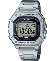 CASIO W-218HD-1AVDF METAL DİJİTAL ERKEK KOL SAATİ (Gümüş)