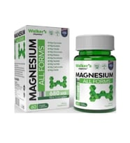 Walkers Magnezyum All Forms (SİTRAT, MALAT, BİSGLİSİNAT, TAURAT, LAKTAT, ASKORBAT, GLUKONAT, ASPARTAT, B6)