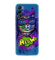 Tecno Pova Neo Kılıf Silikon Desen Özel Seri Super Meow 1715