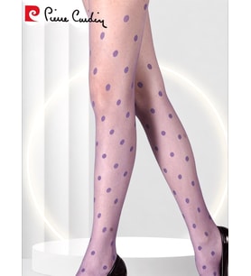 Pierre Cardin Paris Loi 15 Den Puantiyeli İnce Şık Külotlu Çorap -Eflatun/Pembe (Eflatun)