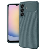 Galaxy A17 5G Auto Focus Karbon Kapak - Koyu Yeşil