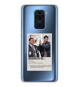 Xiaomi Redmi NOTE 9 Uyumlu Brooklyn 99 Tasarımlı Şeffaf Telefon Kılıfı