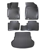 Hyundai Accent Blue 3D Paspas+Bagaj Havuzu Seti (Siyah)