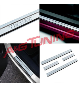 Volkswagen Tiguan Krom Kapı Eşiği Tk 2007-2015 Paslanmaz Çelik
