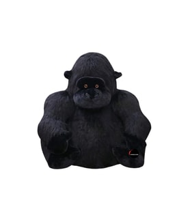 Goril Peluş Oyuncak Dev Boy 50 cm (Çok Renkli)