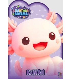Kawaii Zamanı - Çıkartmalı Boyama Kitabı