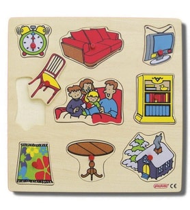 EVİMİZ PUZZLE (30x30 cm)
