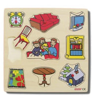 EVİMİZ PUZZLE (30x30 cm)