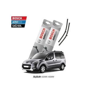 Peugeot Partner 2017 Model Bosch Aeroeco Muz Silecek Takımı