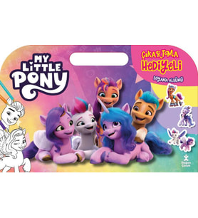 My Little Pony Çıkartma Hediyeli Boyama Albümü