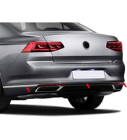PASSAT B8.5 ARKA TAMPON ÇİTASI 3 PARÇA KROM 2019 2020 2021 2022