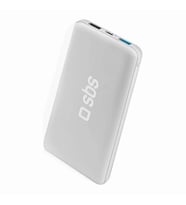 Sbs İntelligent Fast Charge 10.000mAh 2xUsbA Çıkışlı Powerbank Beyaz
