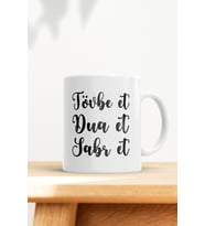 Tövbe Et Dua Et Sabr Et Kupa Bardak