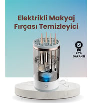USB Şarjlı Derin Temizlik Makyaj Fırçası Yıkama Makinesi
