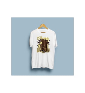 Oversize Deal With It Beer Tasarım Unisex T-shirt