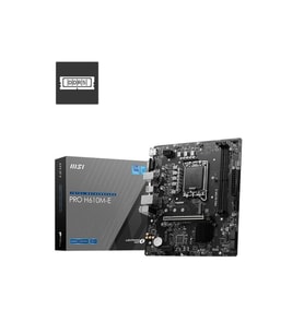 MSI PRO H610M-E DDR5 5600MHZ 1XVGA 1XHDMI 1XM.2 USB 3.2 MATX 1700P (12. / 13. VE 14. NESİL İŞLEMCİ U