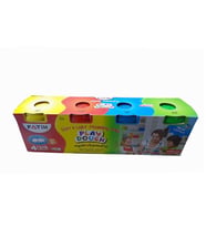 Oyun Hamuru 4 Lü Ana Renkler 520 gr Fatih Oyun Hamur Seti 4 Renk (Karışık)