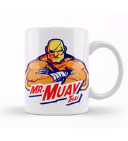 Street Fighter Mr Muay Thai Kupa Bardak Porselen