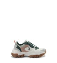 U.S. Polo Assn Tracky 5Pr Kadın Sneaker Spor Ayakkabı Beyaz Yeşil
