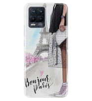 8 8 Pro Kılıf Desenli Silikon Bonjour Paris 1419