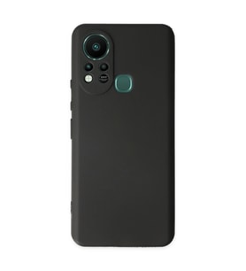 İnfinix Hot 11s Kılıf First Silikon - Siyah
