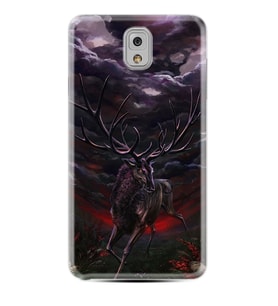 Samsung Note 3 4 5 8 9 20 Ultra 10 Lite Kılıf Desenli Silikon Dark Deer 1786