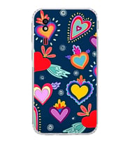PrintiFy Samsung Galaxy A2 Core ile Uyumlu Retro Color 3  Kamera Korumalı Şeffaf  Kılıf