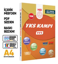 2027 YKS-TYT KAMPI MEBİ Tüm Dersler Soru Bankası Video Çözümlü (A4 Boyutu-Renkli Baskı)BASKI ÜCRETİ
