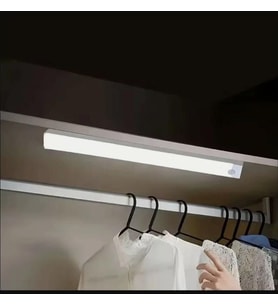 50 cm Beyaz Işık Hareket Sensörlü Dolap Içi Çalışma Masası Mutfak Tezgah Altı USB LED Işık